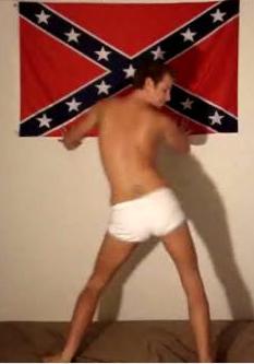 caleb carter butt half nude in underwear